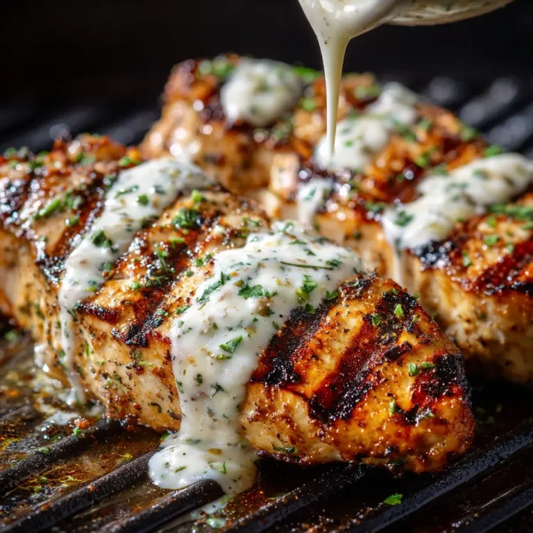 Cajun Grilled Chicken with Alabama White Sauce Recipe
