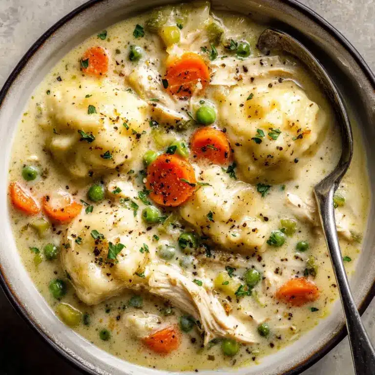 Chicken and Dumplings with Biscuits Recipe