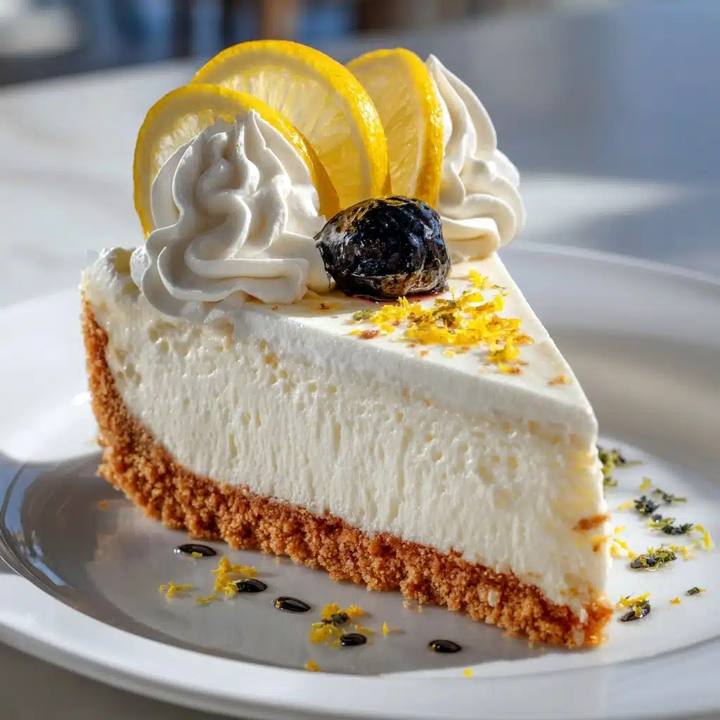 No-Bake Lemon Cheesecake Recipe