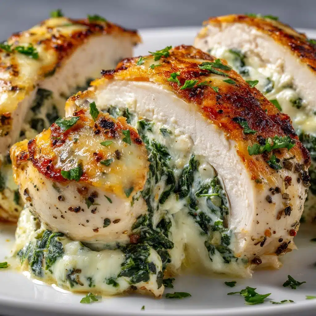 Chicken and Spinach Casserole with Cream Cheese Recipe - Recipe Image