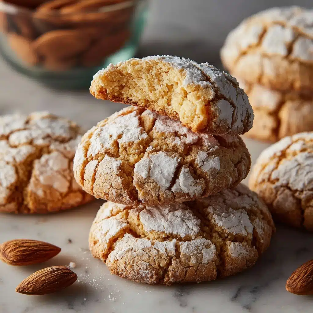 Easy Italian Almond Cookies (Amaretti) Recipe - Recipe Image