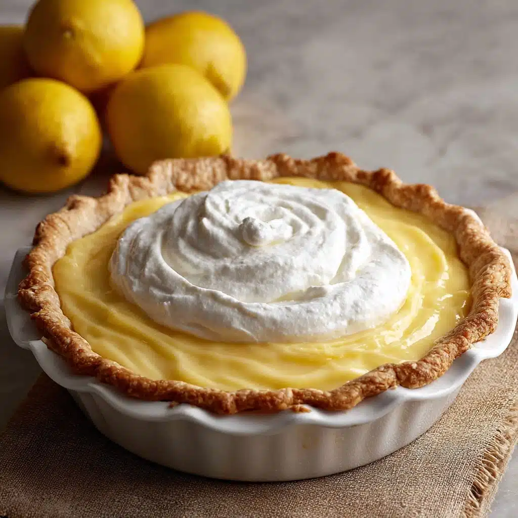 Easy Lemon Cream Pie Recipe - Recipe Image