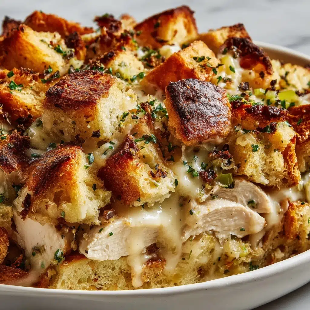 Easy Chicken Stuffing Bake Recipe - Recipe Image