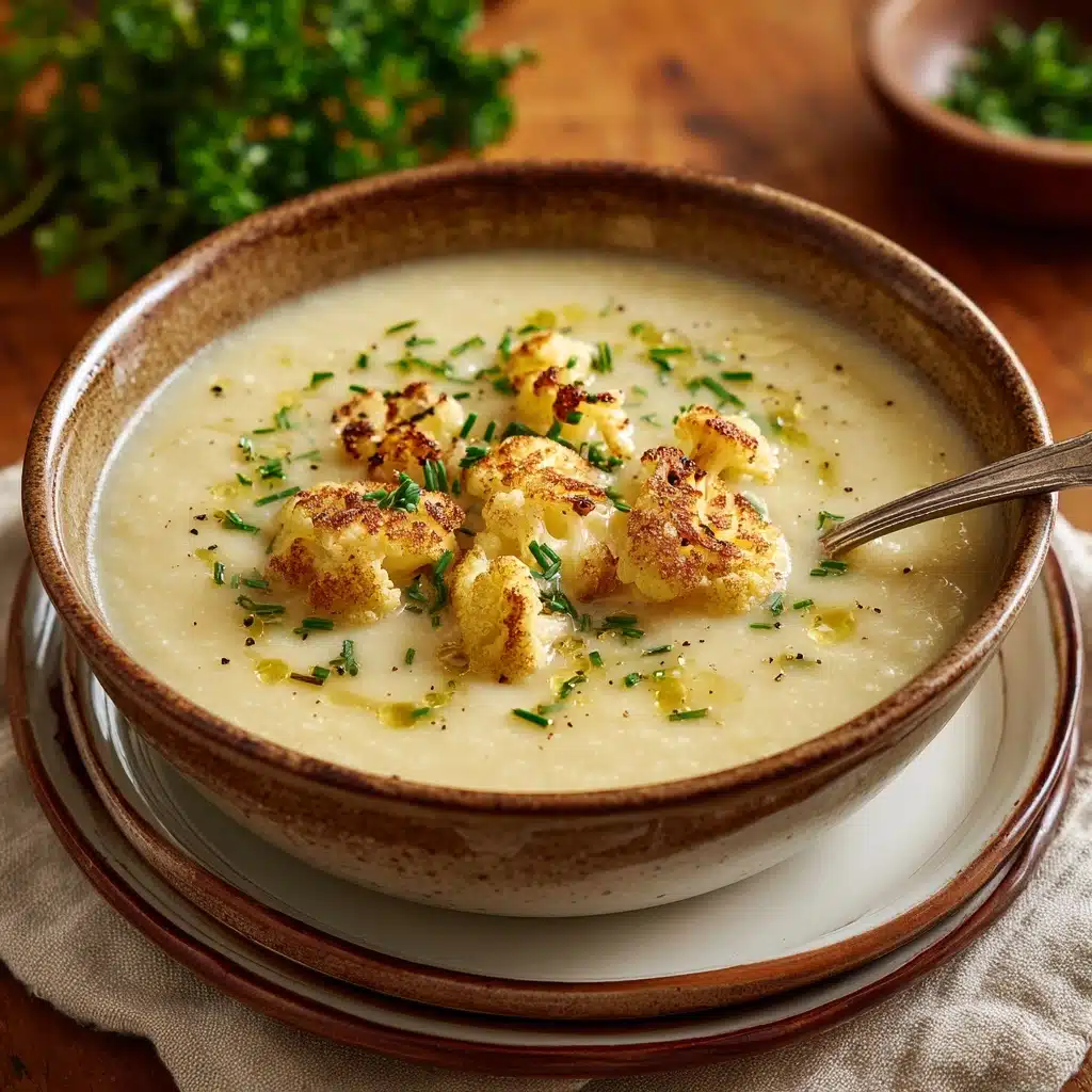 Roasted Cauliflower Soup Recipe - Recipe Image