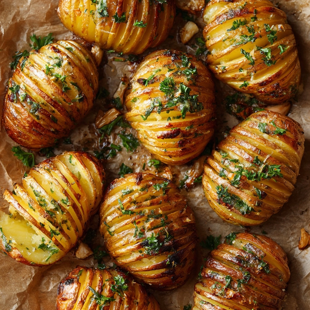 Garlic Butter Potatoes Recipe