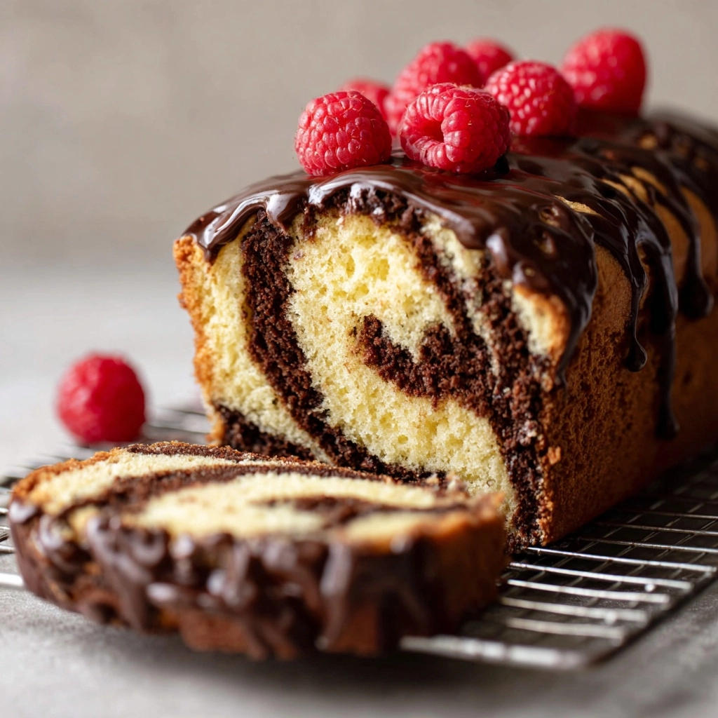 Marble Loaf Cake Recipe