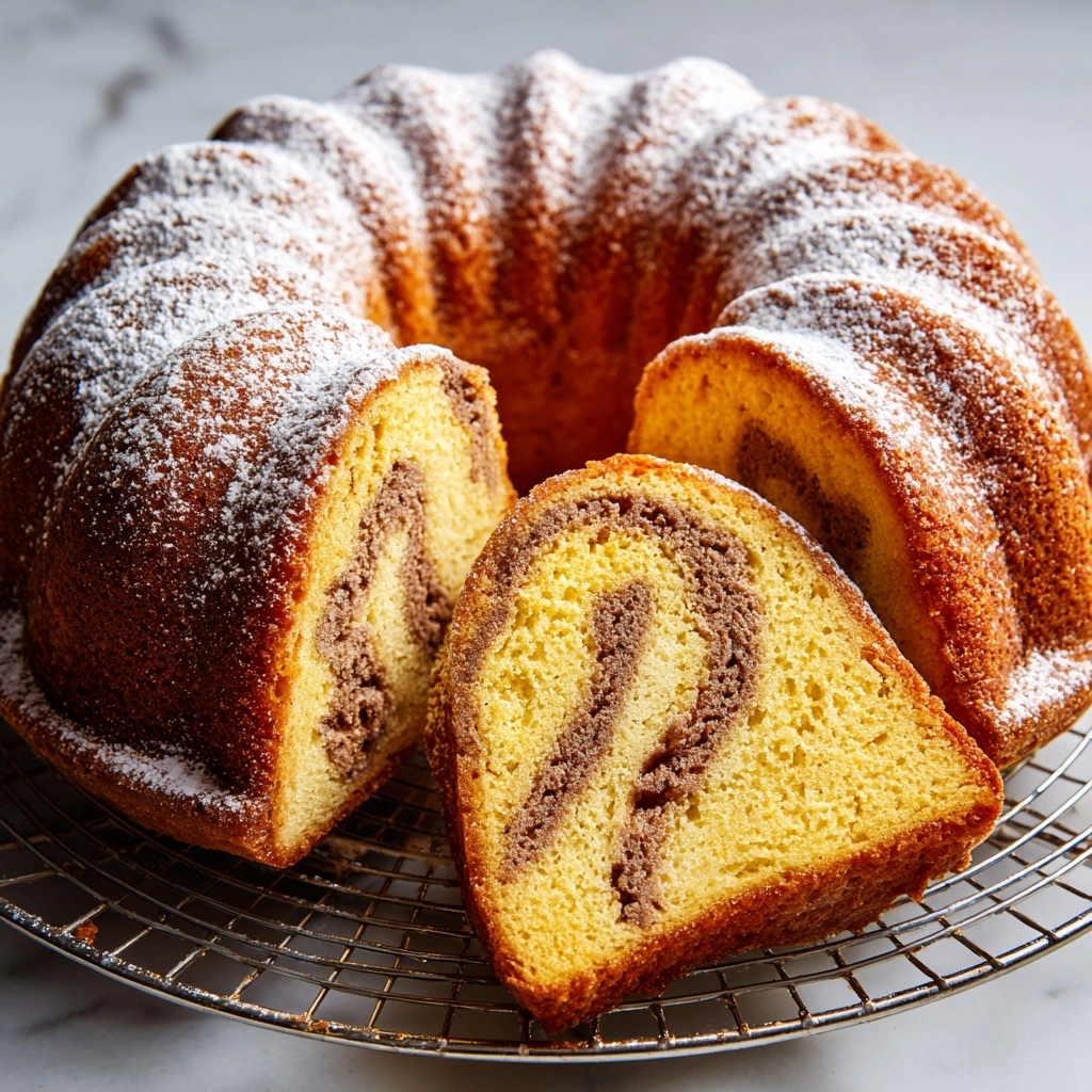 Cinnamon Swirl Bundt Cake Recipe