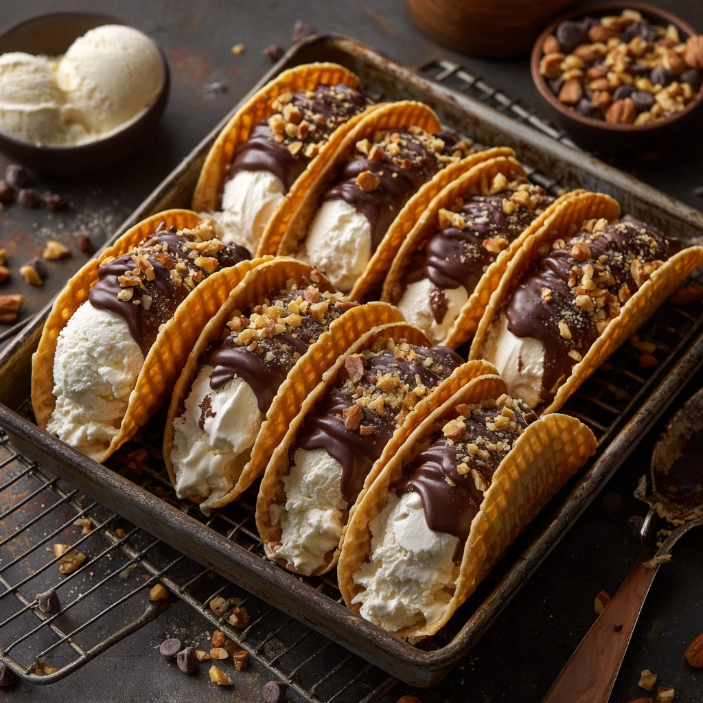 Homemade Choco Tacos Recipe