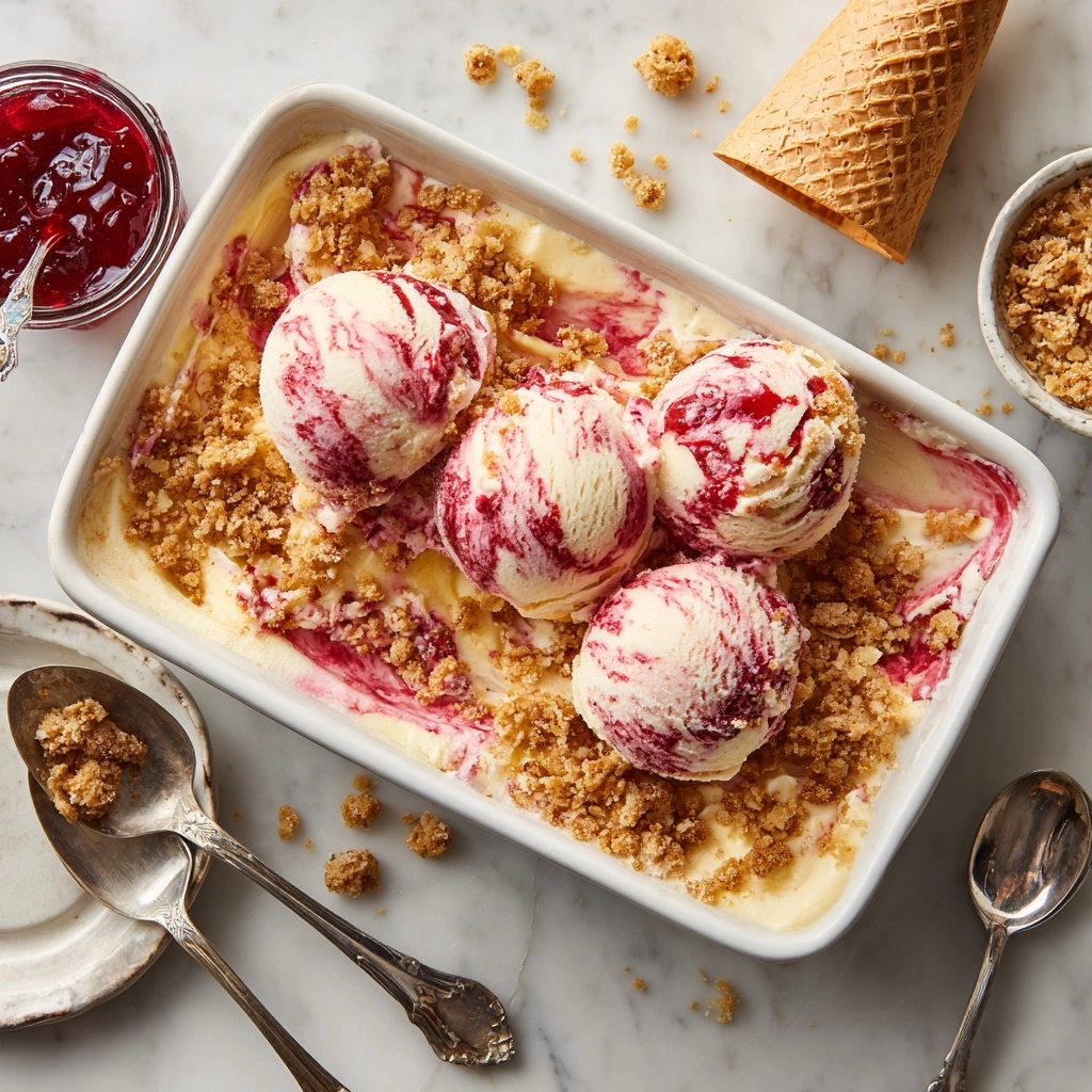 Easy No Churn Cherry Cheesecake Ice Cream Recipe