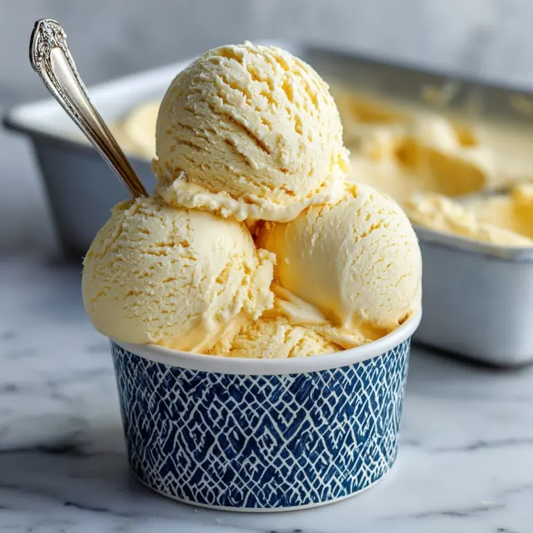 Mango Ice Cream Recipe