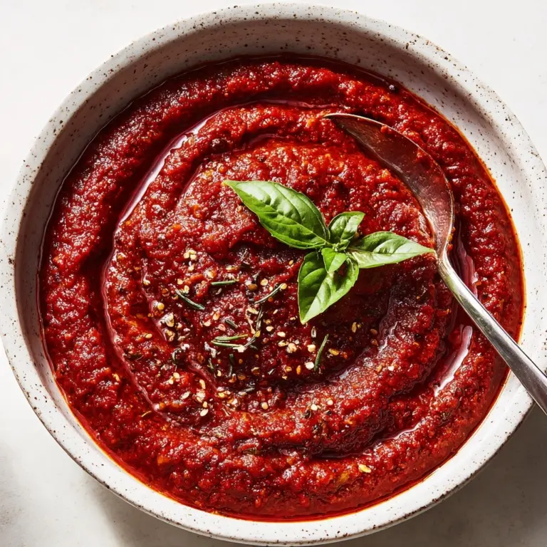 Easy Homemade Pizza Sauce Recipe