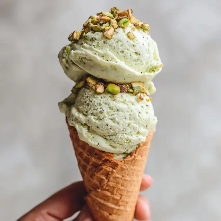 Pistachio Ice Cream Recipe