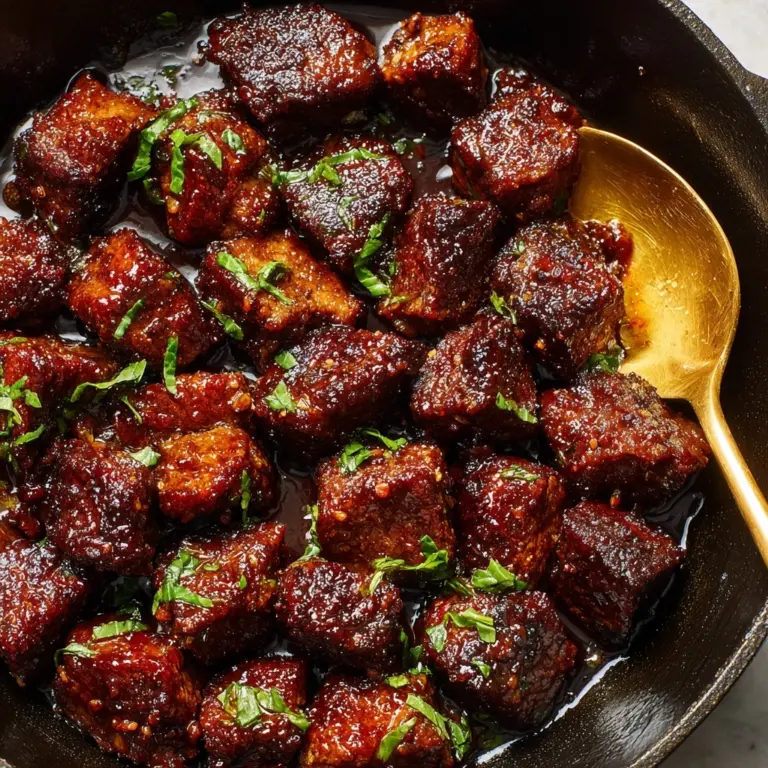 Cajun Garlic Butter Steak Bites Recipe