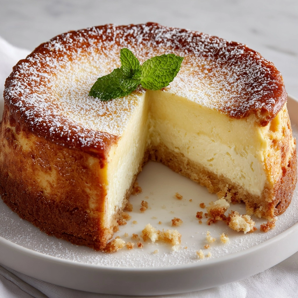 Light & Fluffy Yogurt Cloud Cake Recipe - Recipe Image