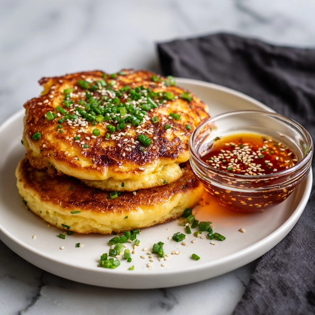 Korean Cheese Pancake Recipe
