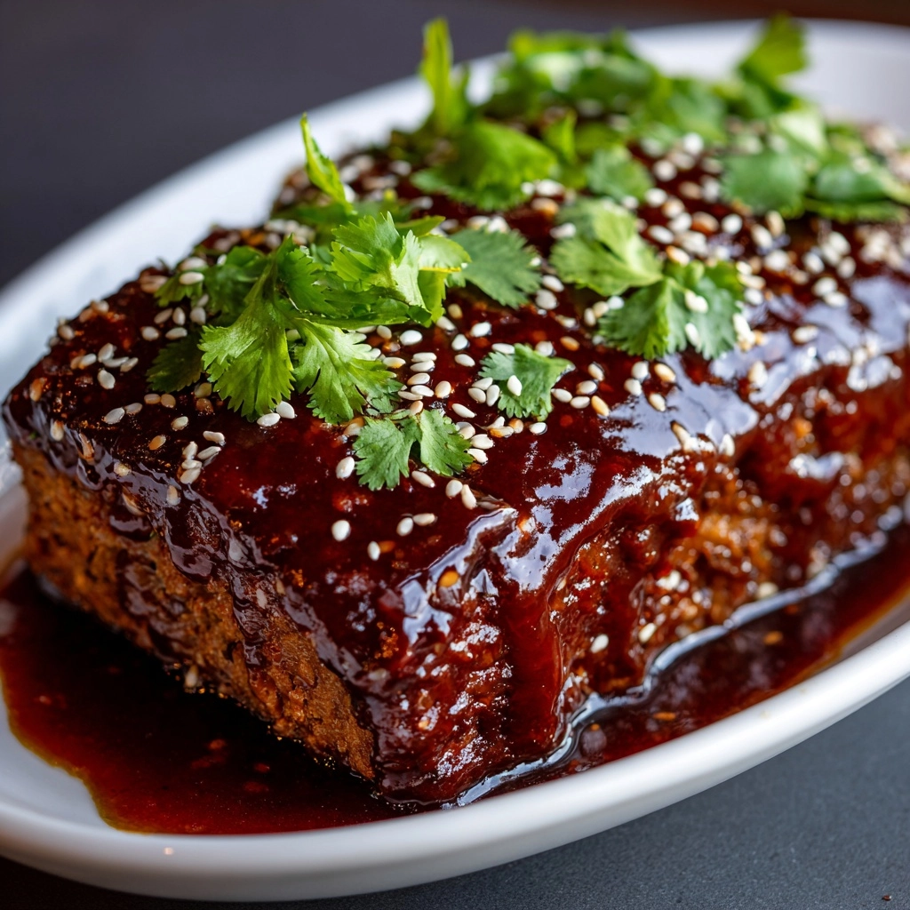 Korean BBQ Meatloaf Recipe