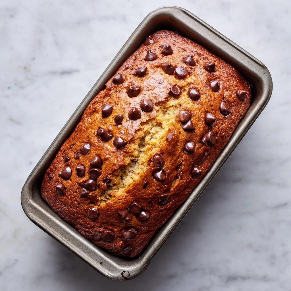 Peanut Butter Chocolate Chip Banana Bread Recipe - Recipe Image