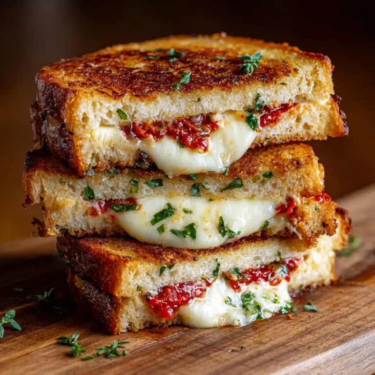 Lazy Chicken Parmesan Grilled Cheese Recipe