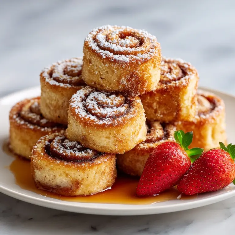 Sausage French Toast Roll Ups Recipe