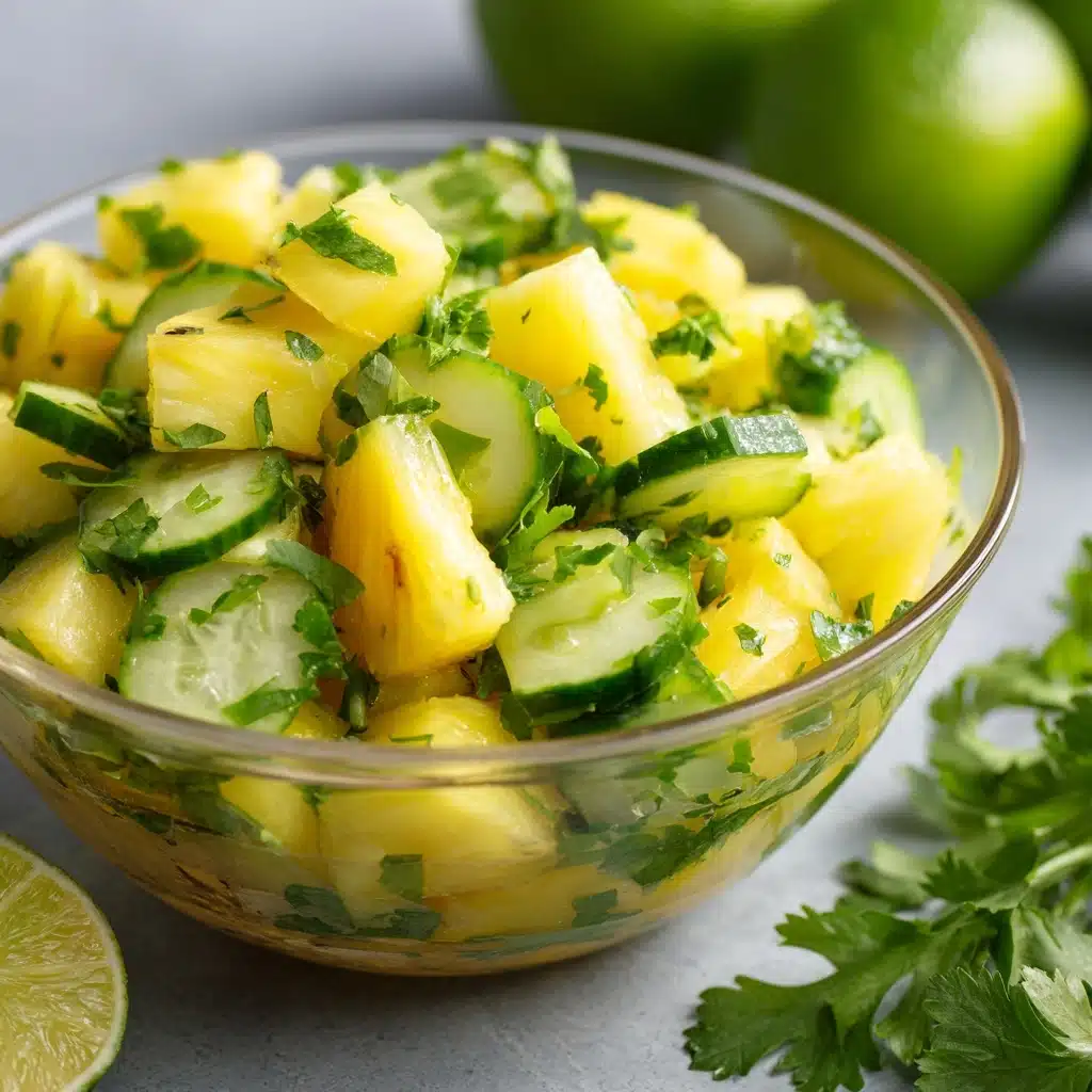 Pineapple Cucumber Salad Recipe - Recipe Image