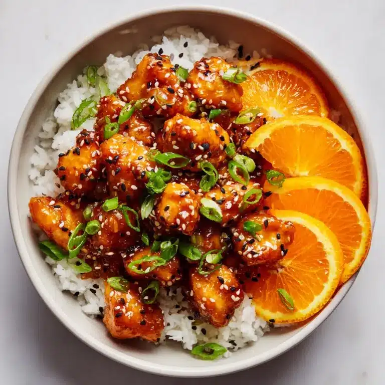 Sweet Orange Glazed Chicken Recipe