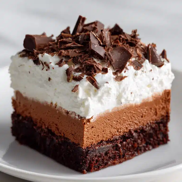 French Silk Brownie Delight Recipe