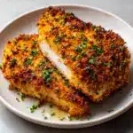 Ranch Parmesan Crusted Baked Chicken Recipe