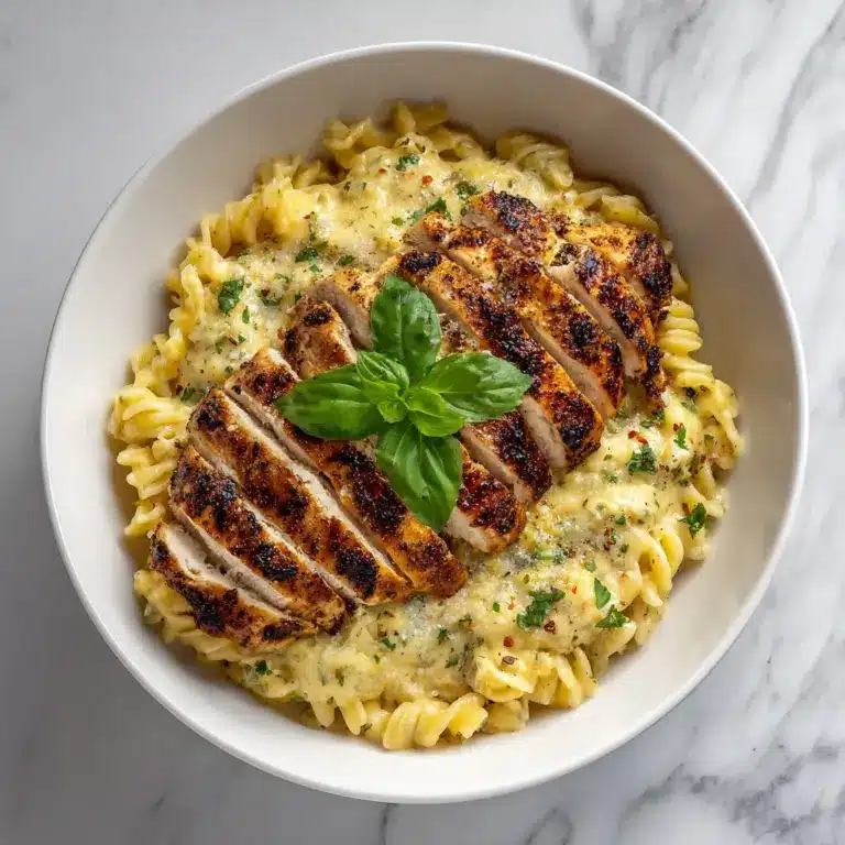 Creamy Parmesan Chicken Pasta Recipe