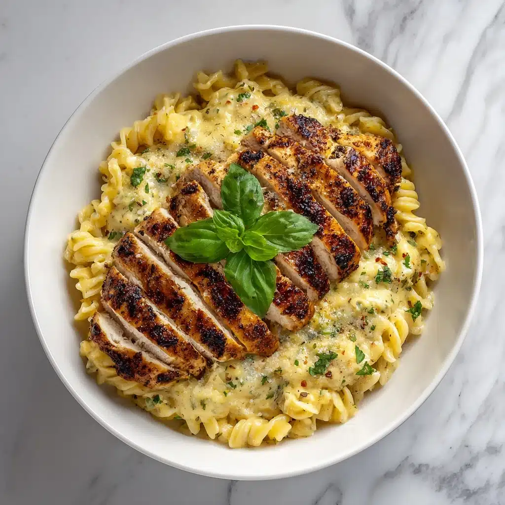 Creamy Parmesan Chicken Pasta Recipe