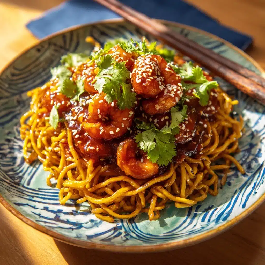 Creamy Spicy Shrimp Ramen Recipe - Recipe Image