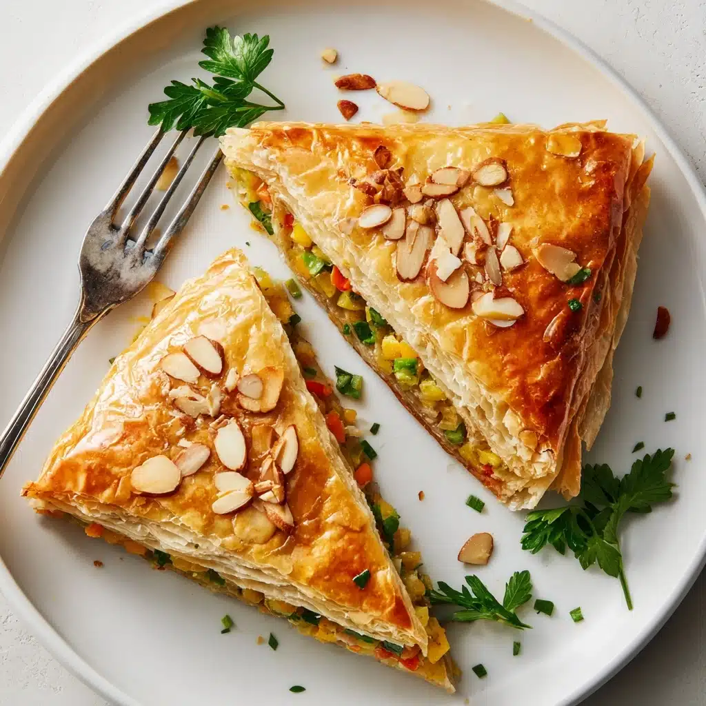 Pampered Chef Chicken & Broccoli Braid Recipe - Recipe Image