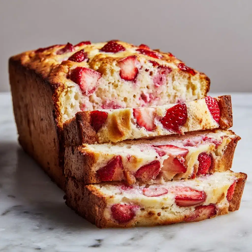 Strawberry Lemonade Sourdough Focaccia Recipe - Recipe Image