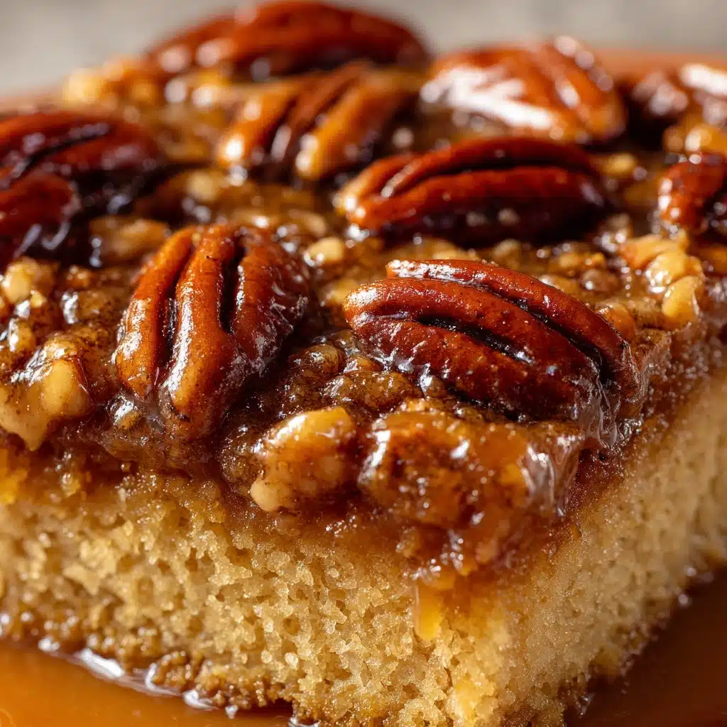 Sticky Pecan Sourdough Focaccia Recipe - Recipe Image