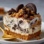 Cookie Monster No Bake Cookie Cheesecake Recipe