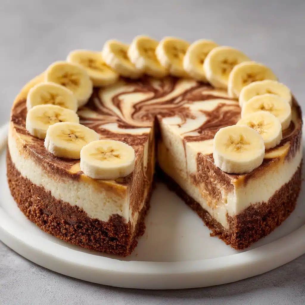 No Bake Nutella Cheesecake with Banana Recipe