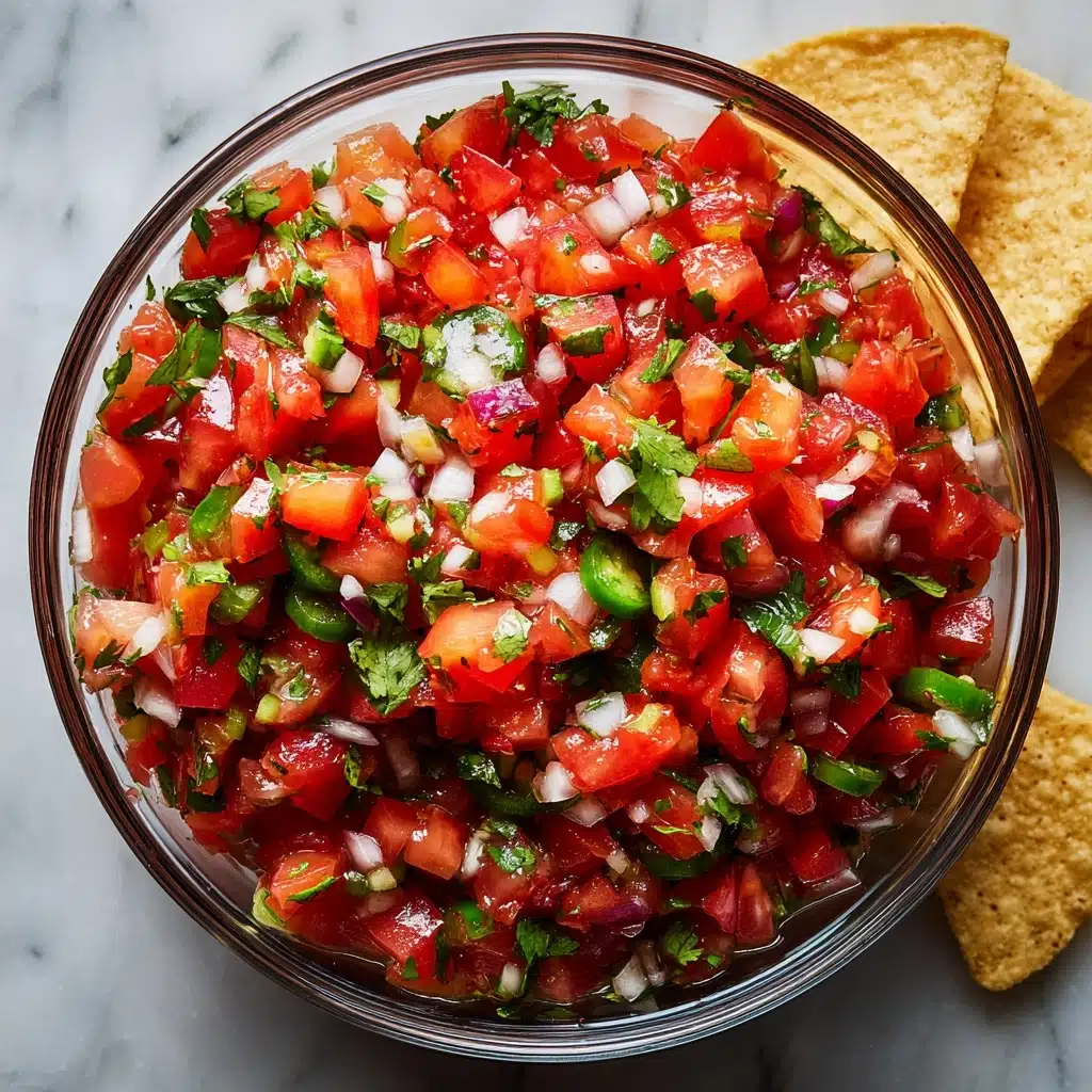Easy Pico de Gallo Salsa Recipe