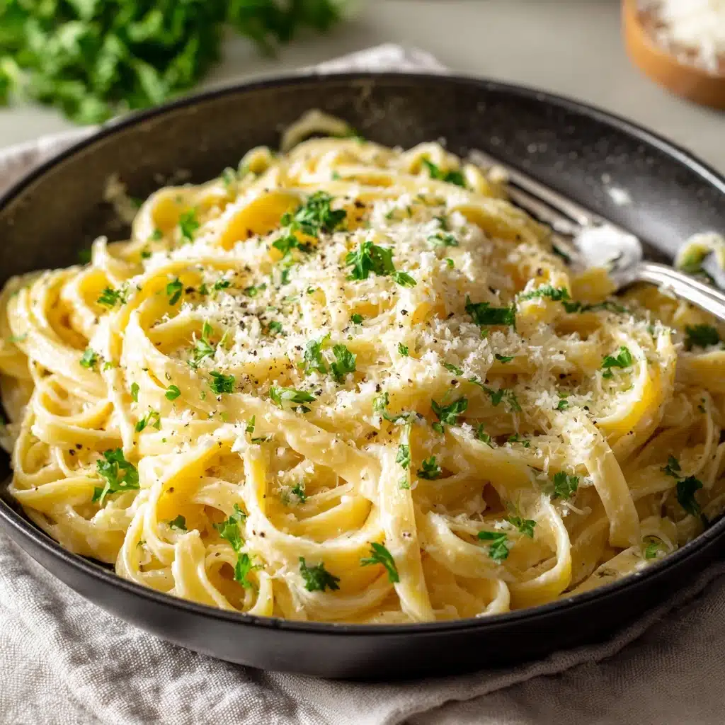 Easy Creamy Pumpkin Alfredo Pasta Recipe