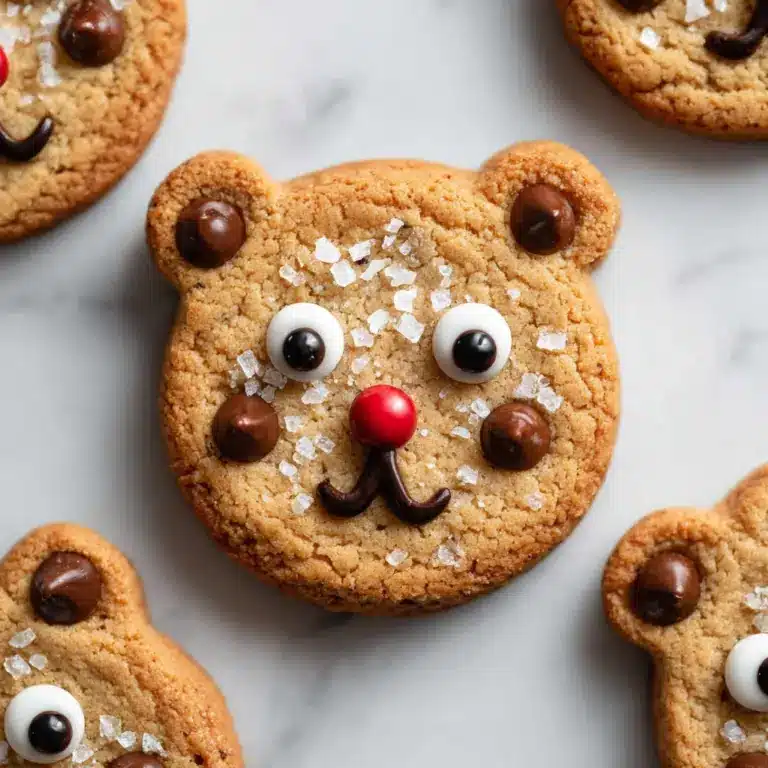 Chocolate Chip Teddy Bear Cookies Recipe