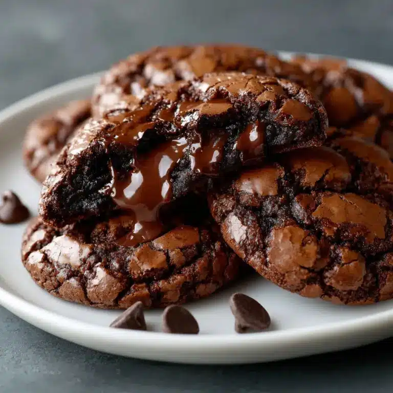 Chocolate Lava Brownie Cookies Recipe