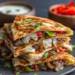 Philly Cheesesteak Quesadilla Recipe