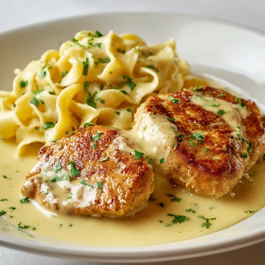 Creamy Garlic Chicken Recipe - Recipe Image