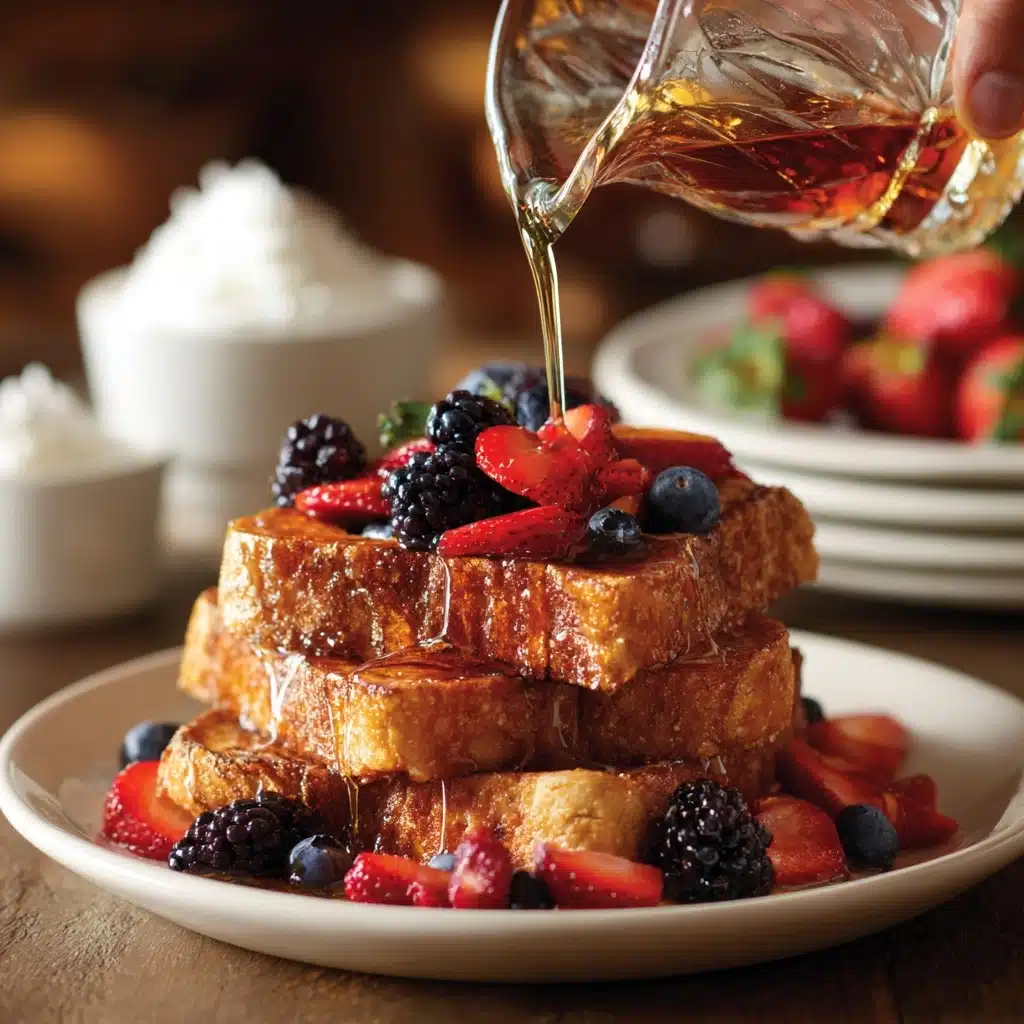 French Toast with Maple Syrup Recipe