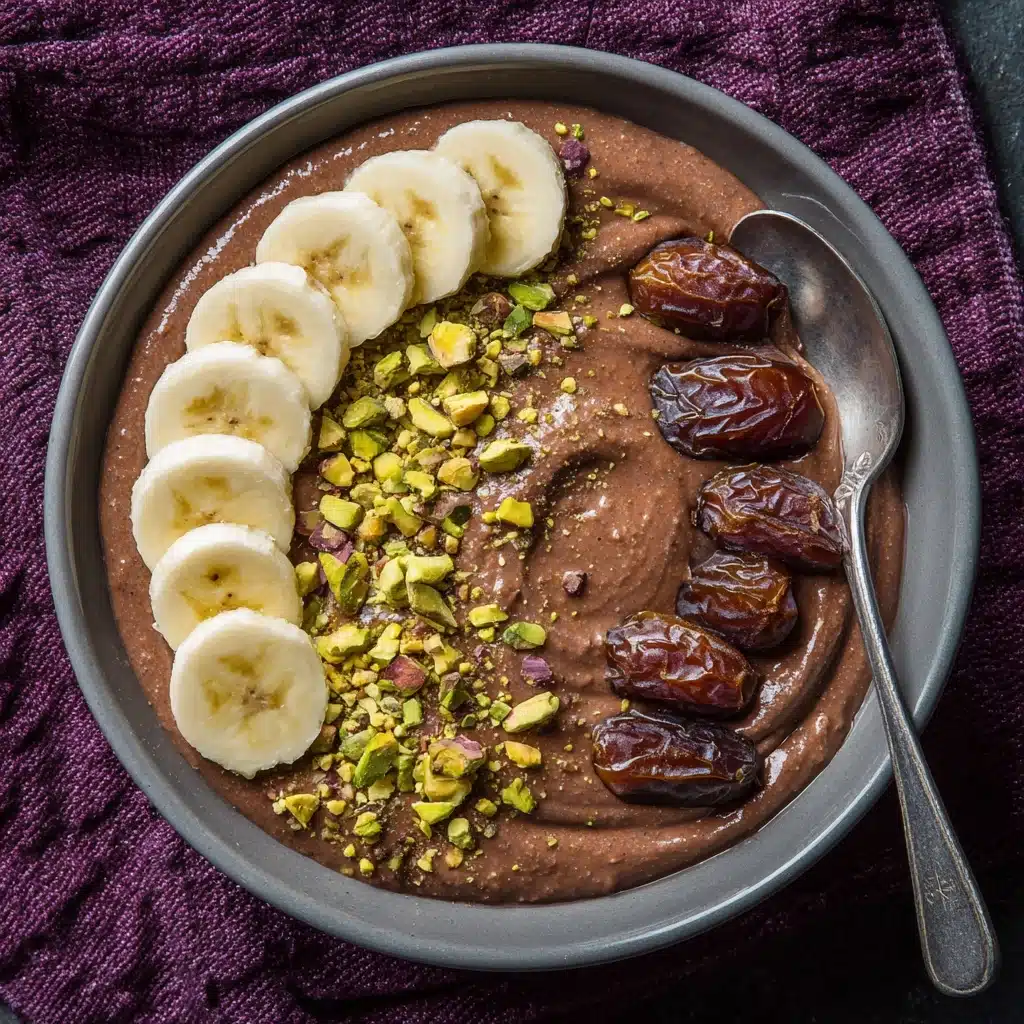 Smoothie Bowl with Dates and Nuts Recipe