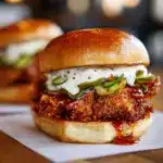 Hot Chicken Sandwich with Honey Recipe
