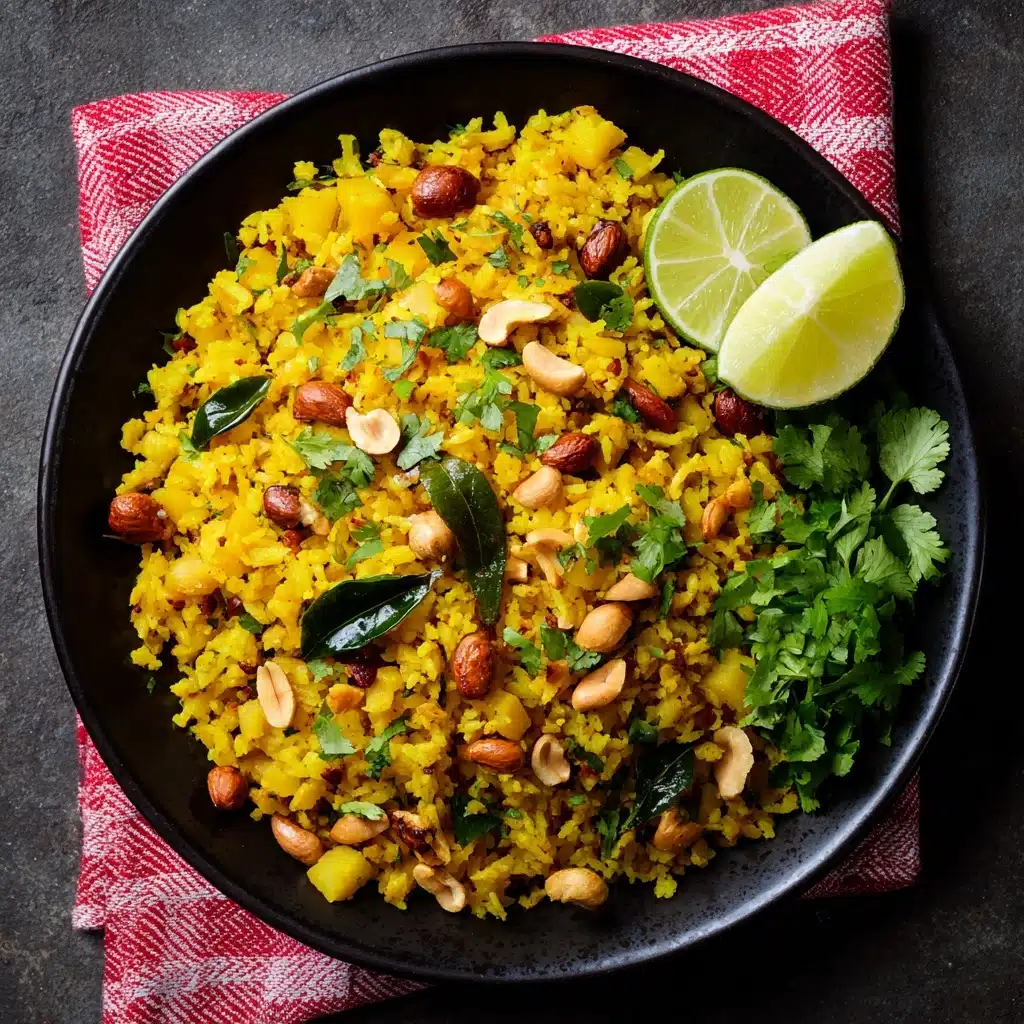 Poha Recipe (Spiced Flattened Rice) Recipe