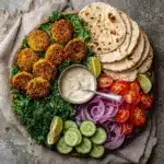 Falafel Wraps with Tahini Sauce Recipe