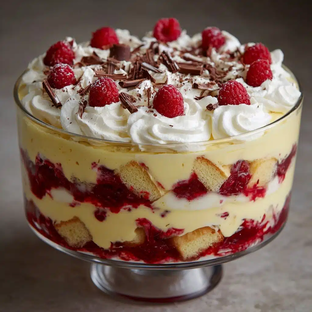 White Chocolate Raspberry Trifle Recipe