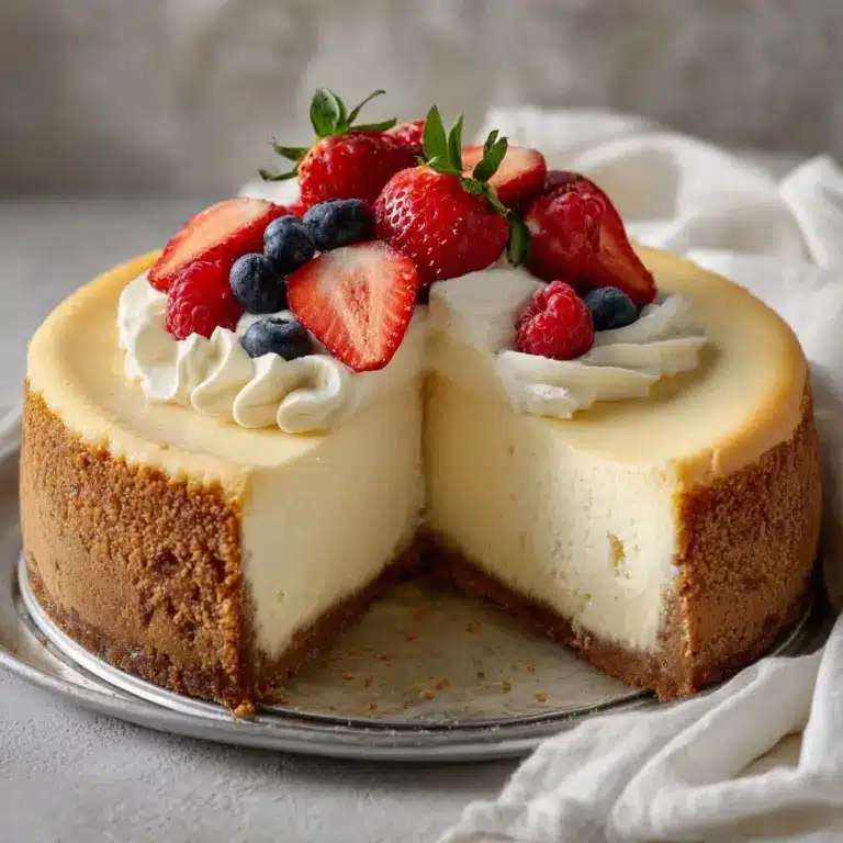 Classic Creamy Cheesecake Recipe