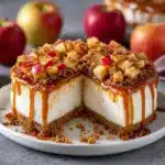 No-Bake Apple Pie Cheesecake Recipe