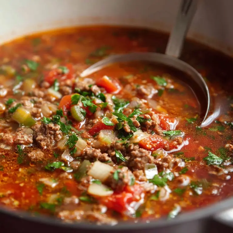 Cabbage Roll Soup Recipe